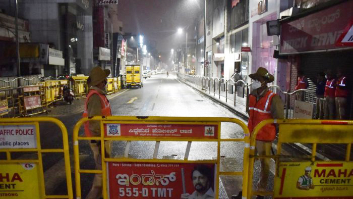 Karnataka in Weekend Curfew