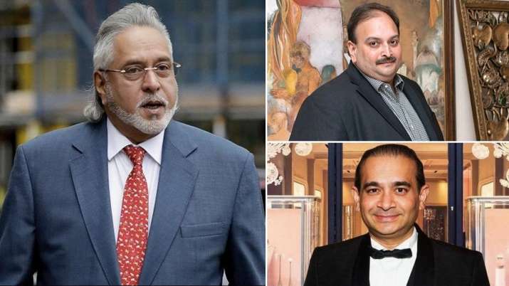 Nirab Modi, Mehul Choksi & Vijay Mallya