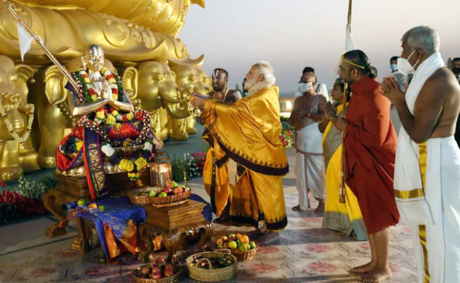 PM Narendra Modi inaugurated Statue of Equality