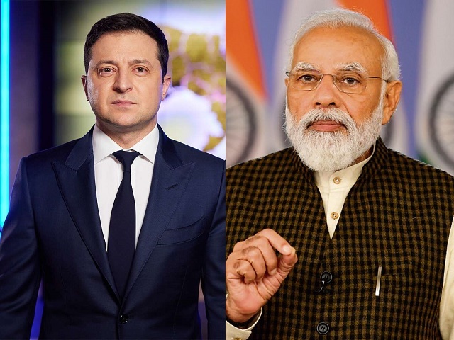 President of Ukraine spoke to PM Narendra Modi