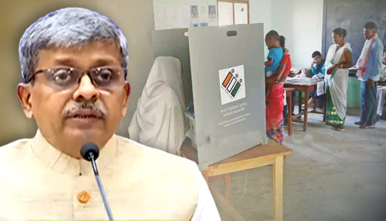 State Election Commissioner Aditya Prasad Padhi