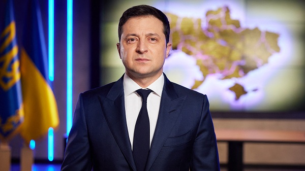 Ukrainian President Jelensky