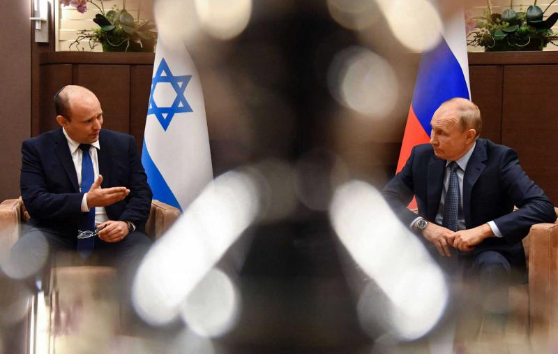 Israel PM Meets Putin