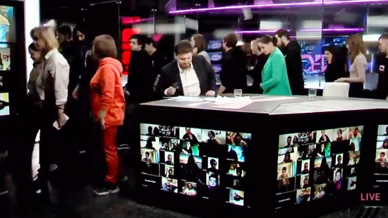 Russian TV Channel Staff Resign