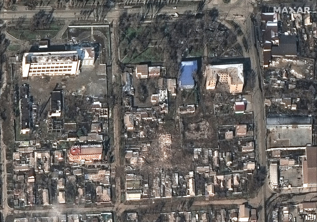 Satellite Image of Mariopol