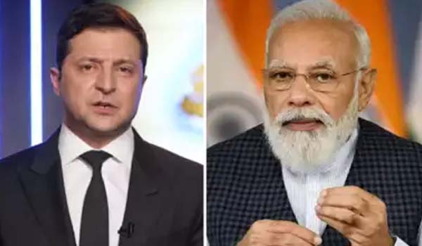 Zelensky & PM Narendra Modi