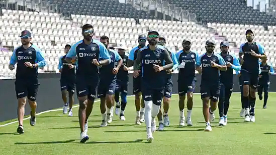 Indian players practiced in England