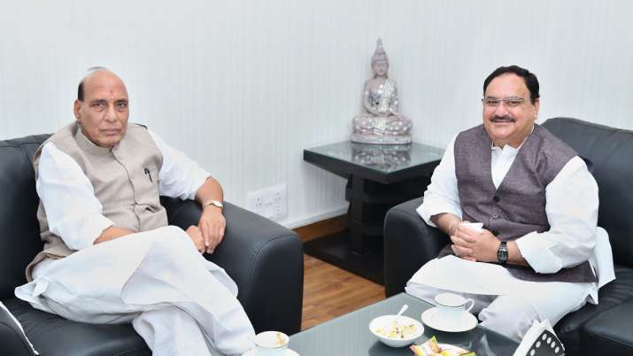 JP Nadda & Rajnath Singh