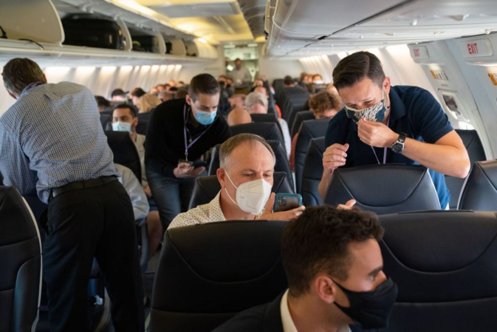 Mask in Plane