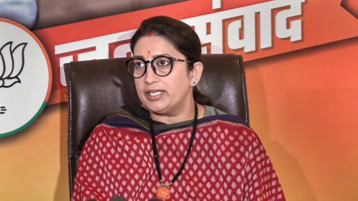 Union Minister Smriti Irani