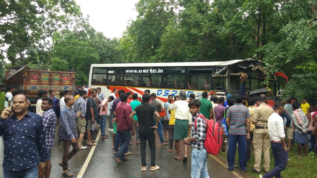 Bus-Truck Accident