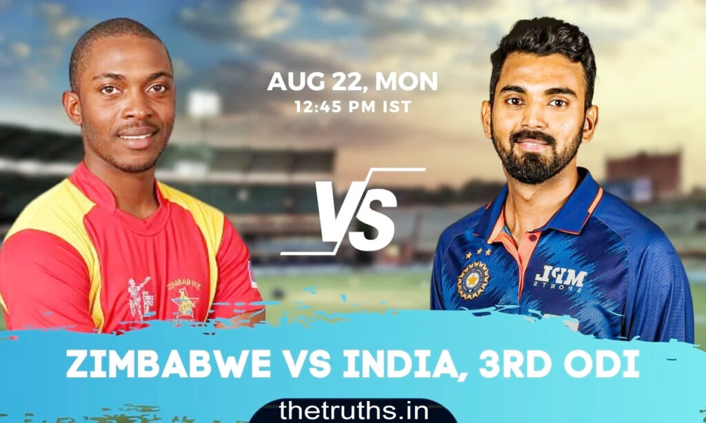 India vs Zimbabwe 3rd ODI