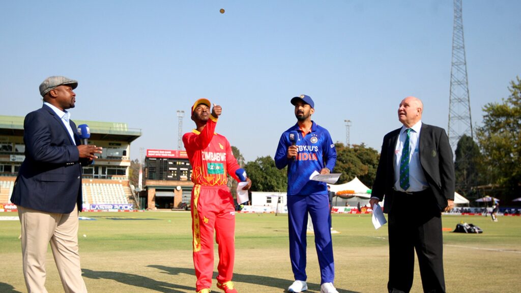 India vs Zimbabwe Toss