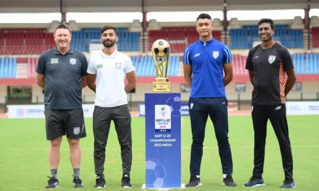 SAFF Under 20 Football India vs Bangladesh final