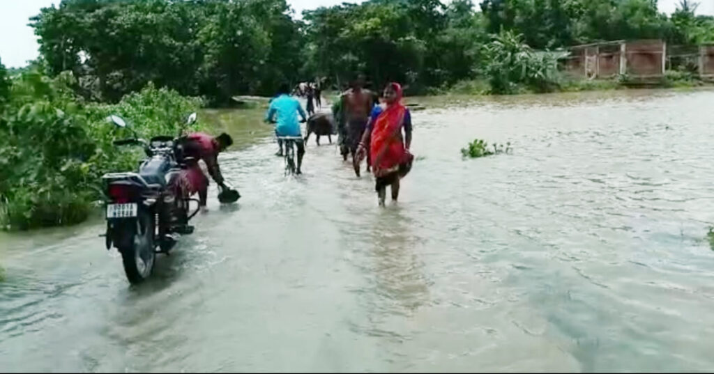 Subarnarekha River Flood