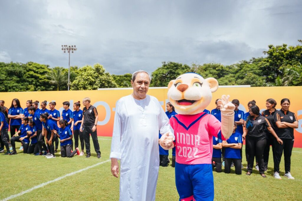 CM Naveen Patnaik unveiled logo of U-17 Women's World Cup Football