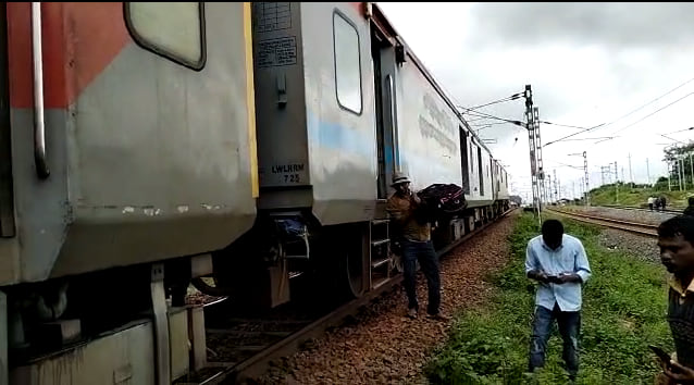 Passenger Train Cross Line