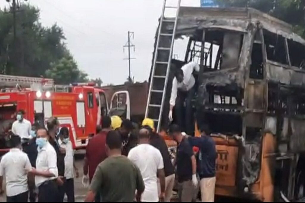 Bus-Truck Accident