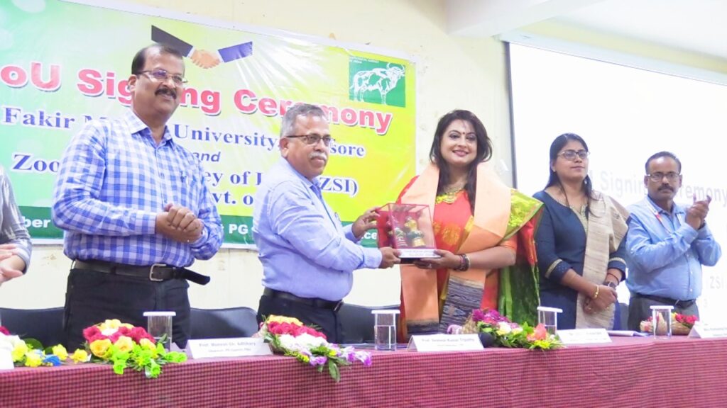 Fakir Mohan University & Zoological Survey of India MOU