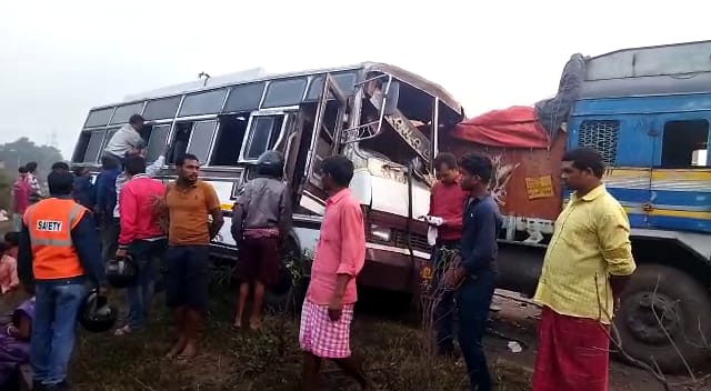 Bus-Truck Accident