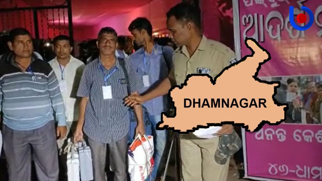 Dhamnagar By-Election Polling