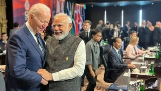 G-20 Summit PM Narendra Modi & Joe Biden