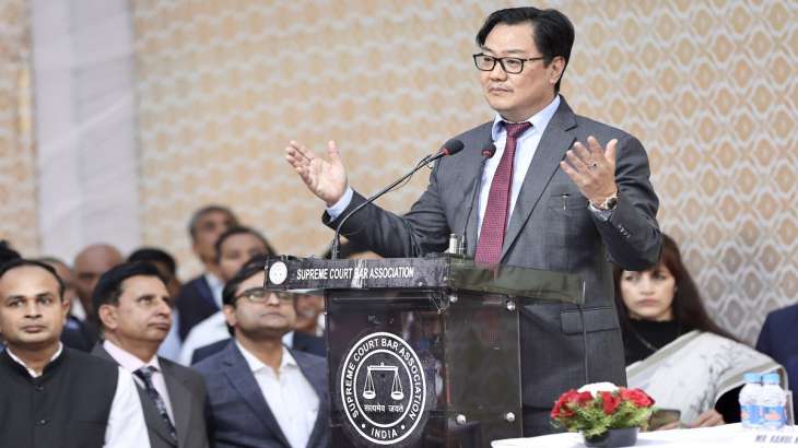 Law Minister Kiren Rijiju