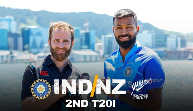 New Zealand vs India 2nd T20