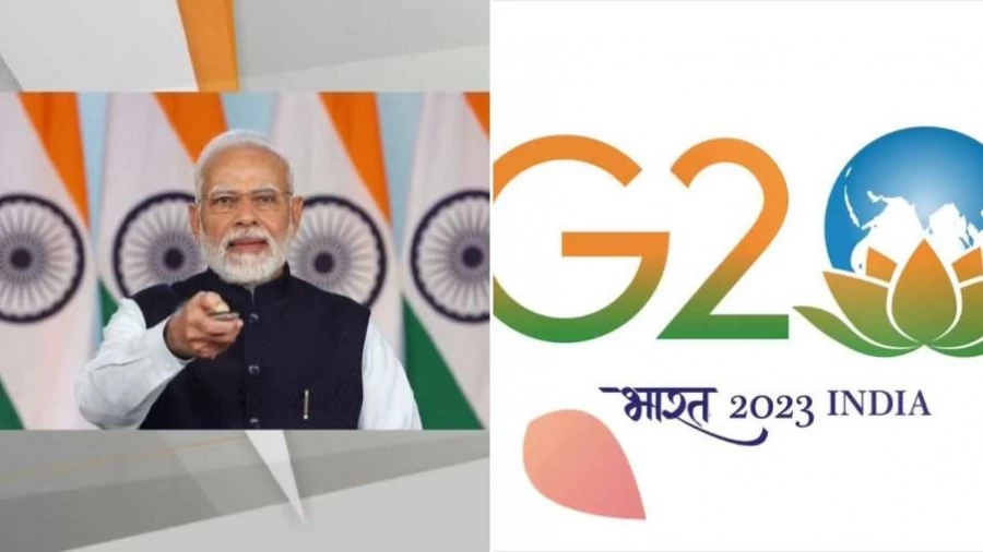 PM Narendra Modi Launched Logo, Theme and Website of G-20 Summit