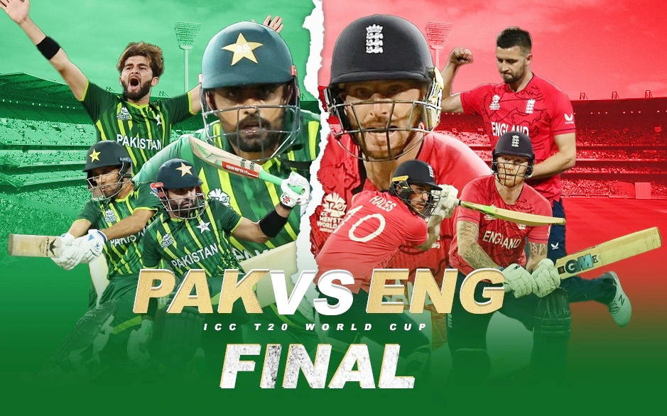 Pakistan vs England T-20 World Cup Final