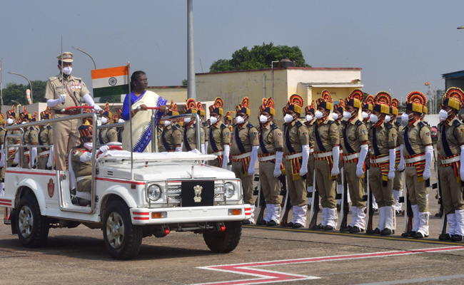 President Draupadi Murmu Guard of Honor