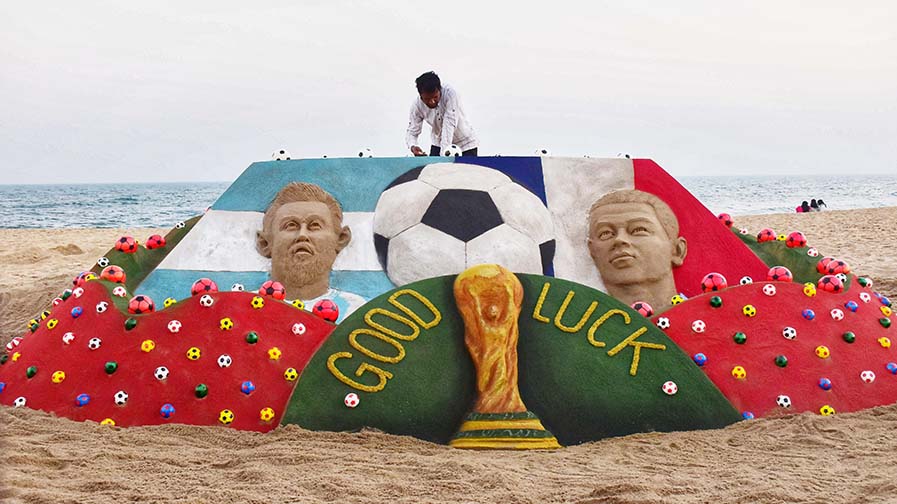 FIFA World Cup Sand Art