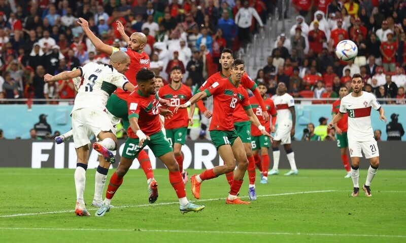 Morocco Down Portugal