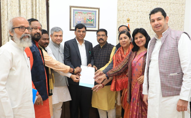 Odisha BJP MP meet Union Health Minister