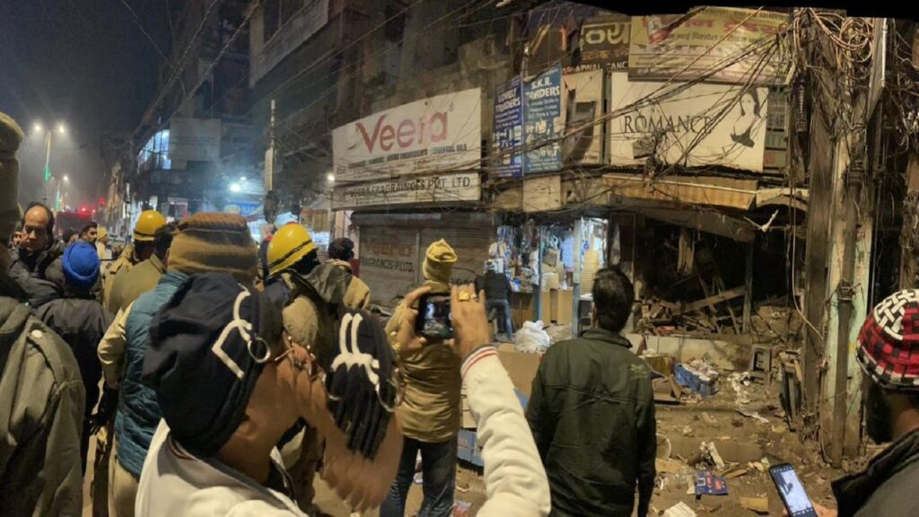 Delhi Sadar Bazar Blast