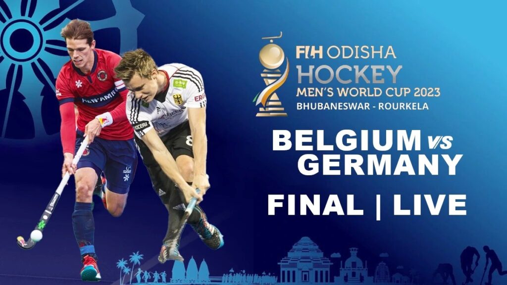 FIH Hcokey World Cup Belgium vs Germany Final