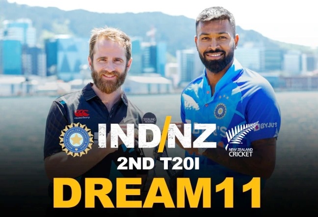 India vs New Zealand Second T20