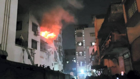 Dhanbad Building Fire Incident