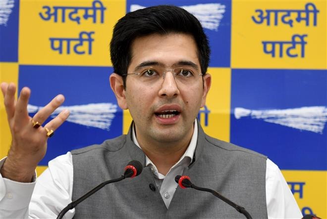 AAP Rajya Sabha Member Raghav Chadha