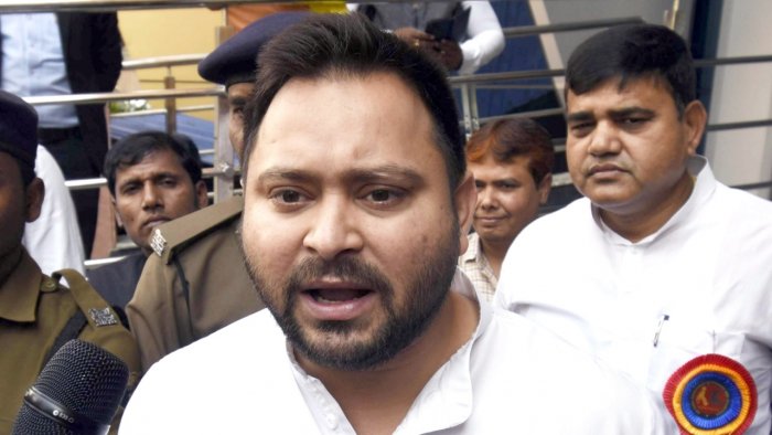 Bihar Deputy CM Tejashwi Jadav