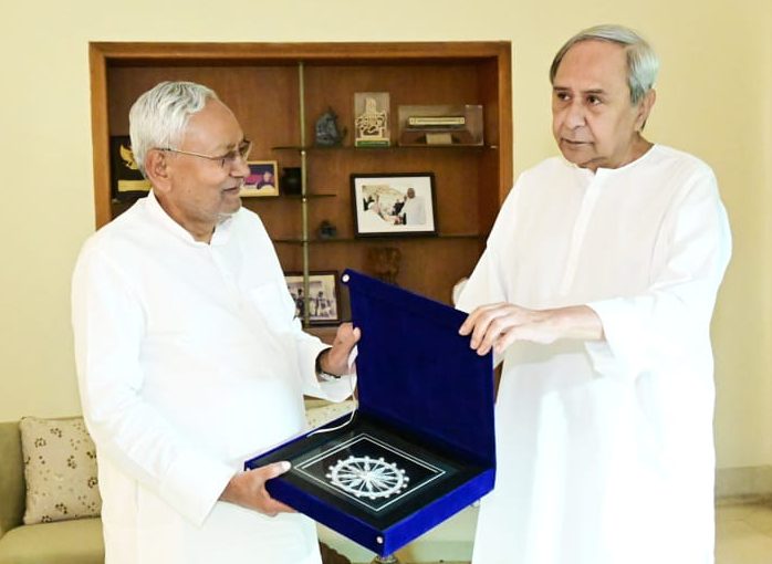 CM Nitish Kumar met CM Naveen Patnaik