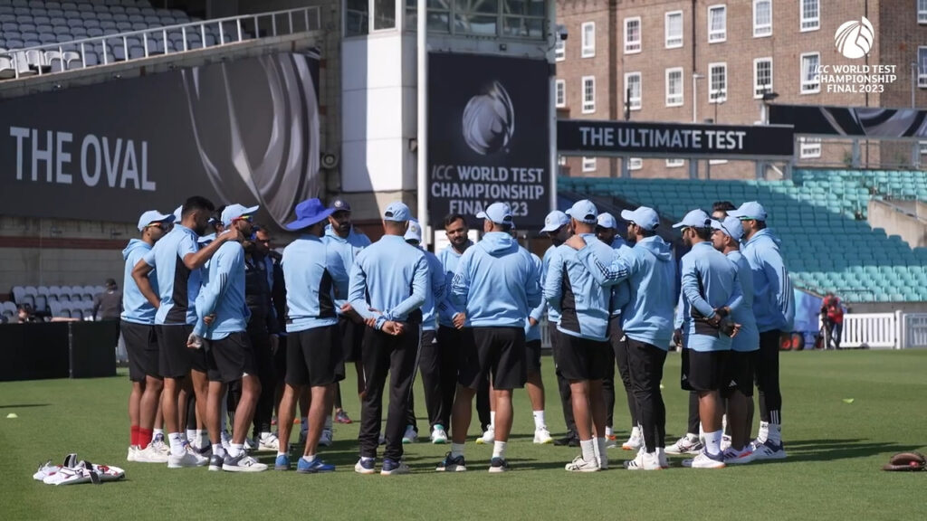 Team India at Oval