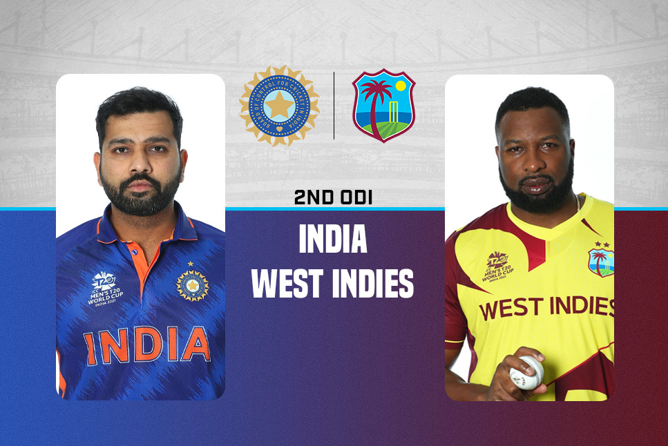 India-West Indies second ODI today