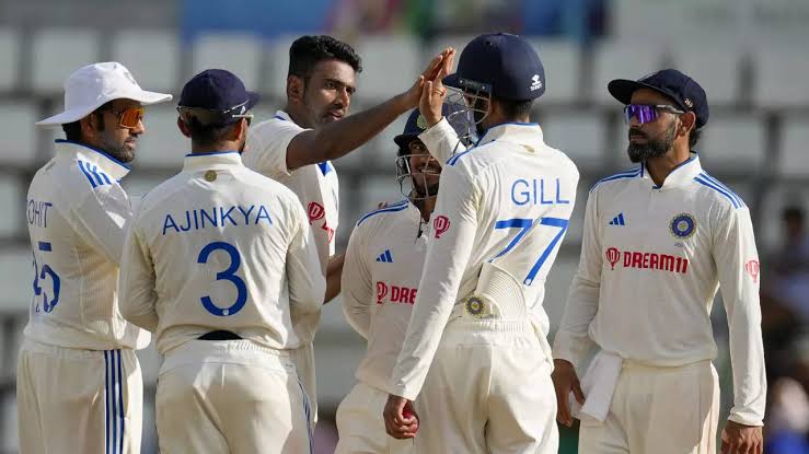 India won the first test by an innings and 141 runs