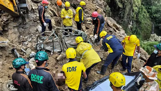 Five Kedarnath pilgrims killed as car hit by landslide debris in Uttarakhand