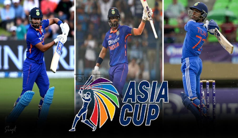 Indian team announced for Asia Cup