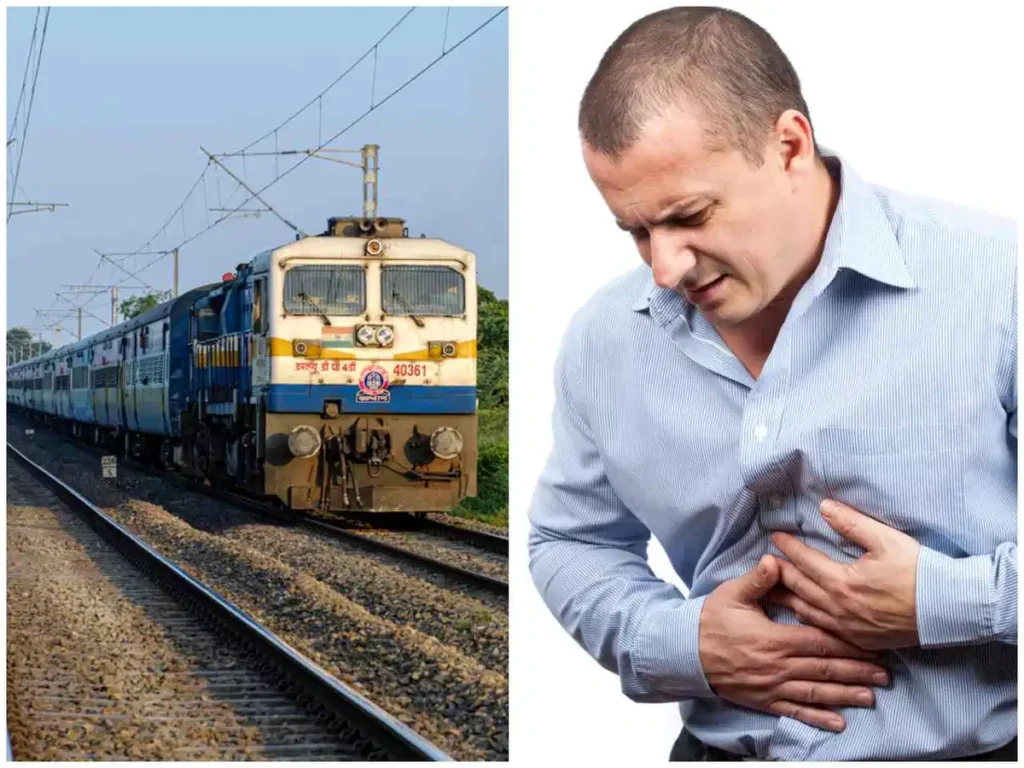 What to do if you fall ill on train