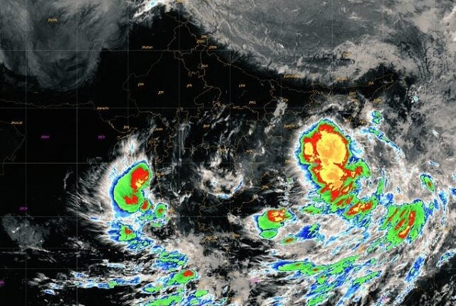 Low Pressure formed in the Bay of Bengal