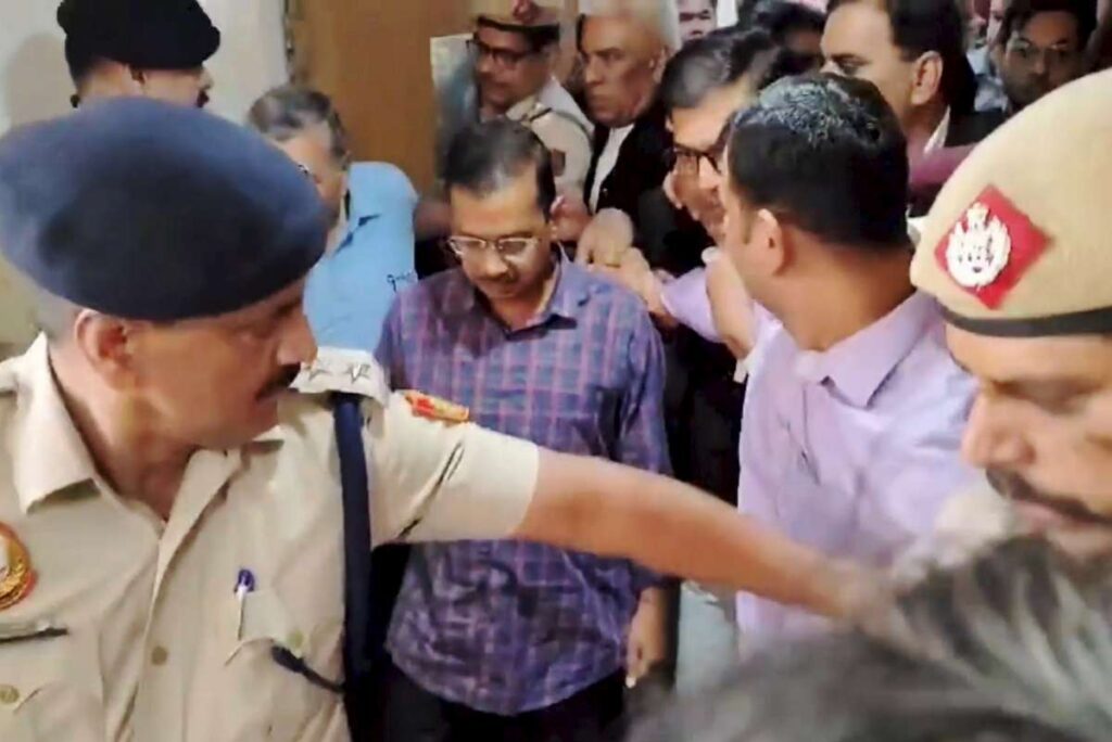 Delhi CM Arvind Kejriwal spent the night in ED lockup